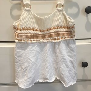 Knitted tank top